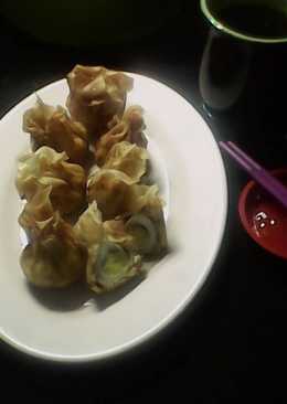 Dimsum goreng "money bag"