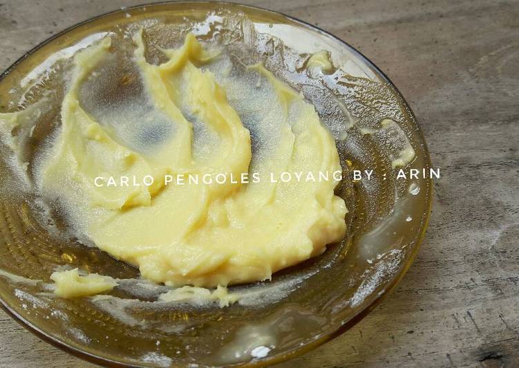 gambar untuk resep makanan Carlo pengoles loyang