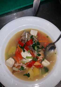 Soup kepala salmon