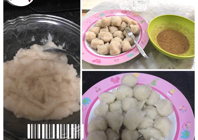 cara membuat Bakso ikan gabus/haruan