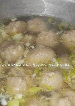 Kuah bakso ala abang abang