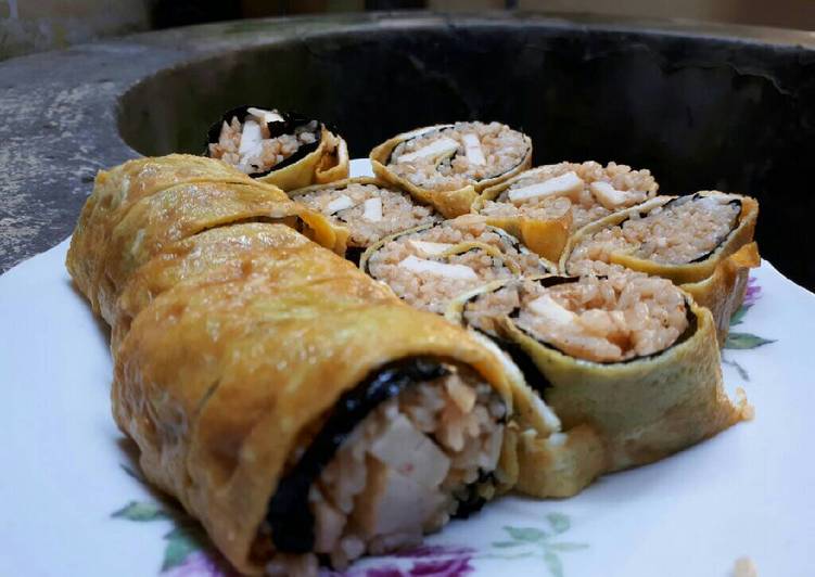 resep masakan Sushi suki nasigoreng ayam