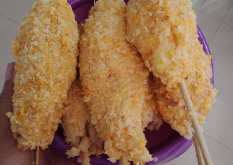 Sempolan nasi kornet mozarella recipe main photo