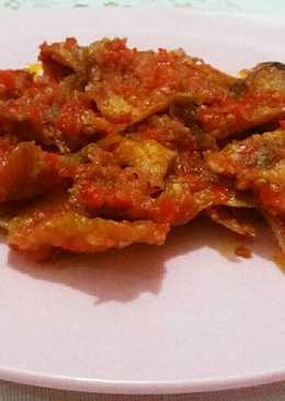 Balado Ikan Asin Kering