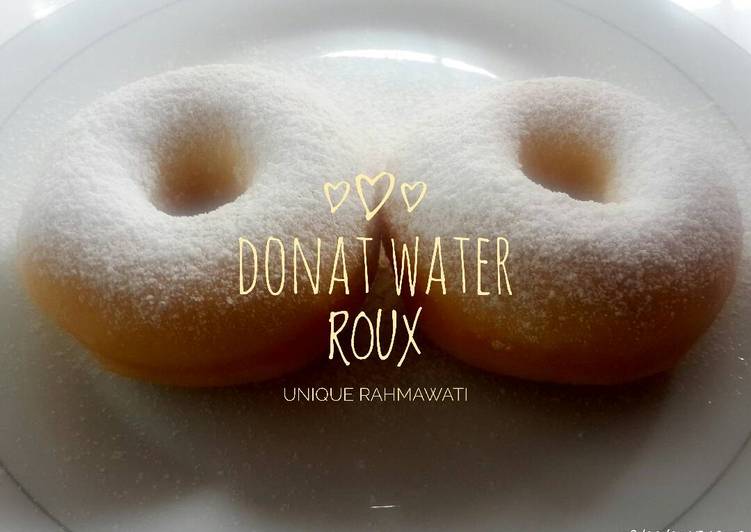 gambar untuk resep makanan Donat water roux (tangzhong)
