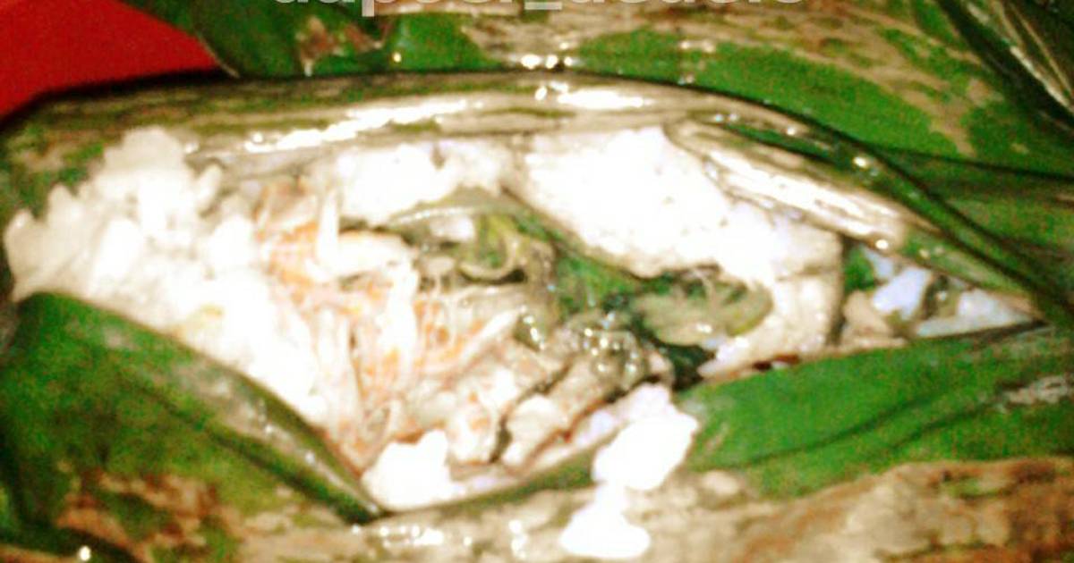 Resep Nasi Bakar Ayam Suwir Bumbu Bali ala dede sulastri