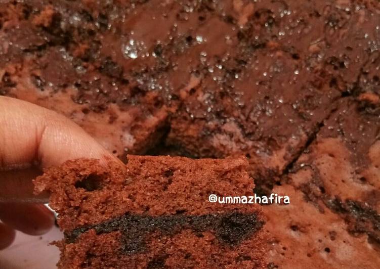 cara membuat Brownies kukus coklat