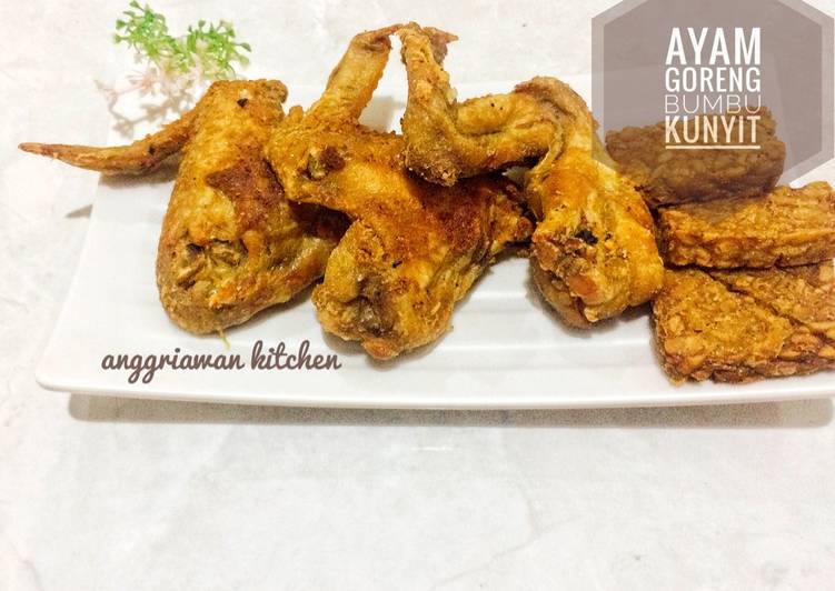 gambar untuk resep Ayam goreng bumbu kunyit