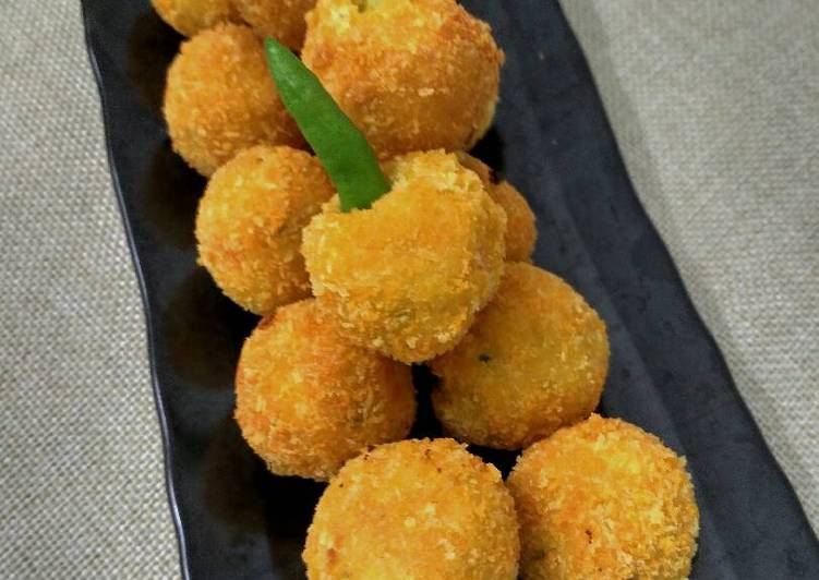 cara membuat Kroket Kentang