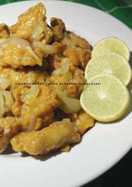 Chicken with Honey Lemon Sauce a.k.a Ayam Saus Madu Lemon