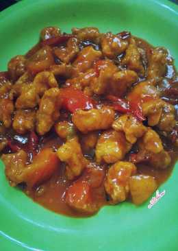 Ayam Krispi Saus Tomat