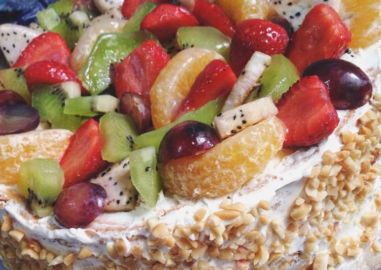 Resep Pondan Fruit Cake - Chavia Zhagita