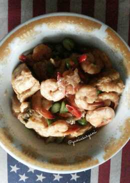 Tumis Udang Pete