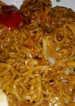 Mie goreng nyemek darurat lapar