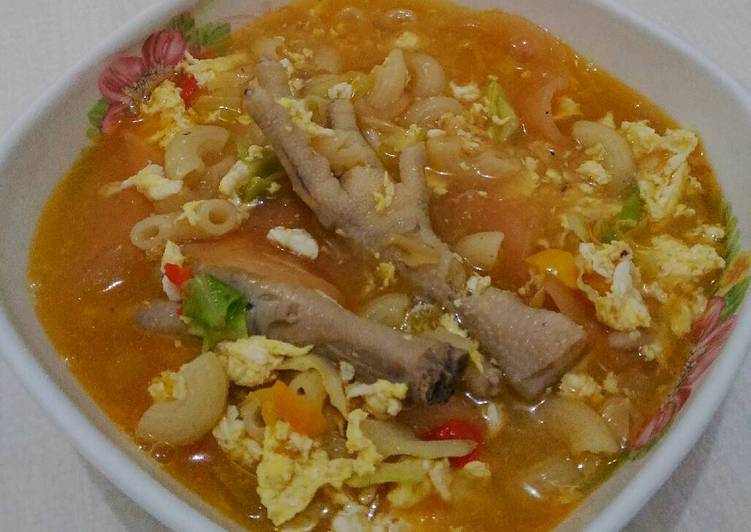 Resep Seblak Makaroni Ceker Pedas - Wieka