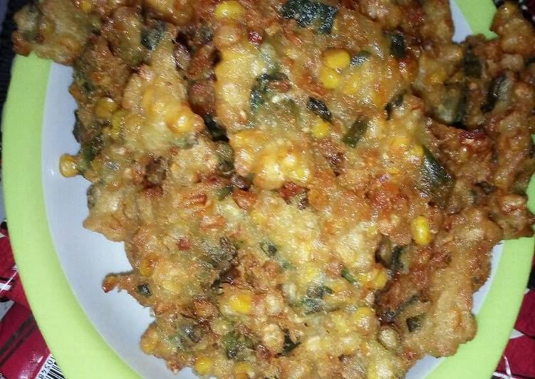  Resep  Bakwan jagung kriuk  no telur  oleh Ade Riyana 