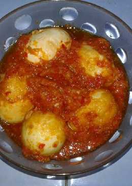 Telur Balado Bulat