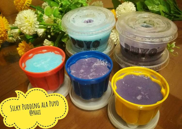 gambar untuk resep Silky pudding ala puyo