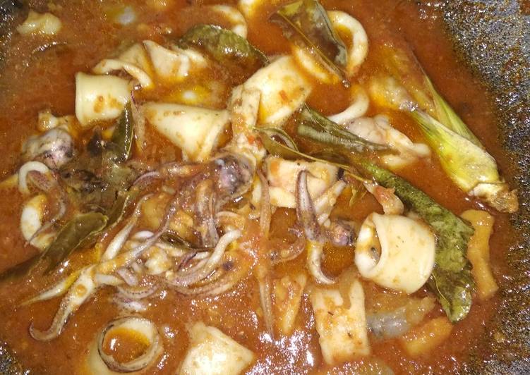 Resep Cumi saus pedas super enak dan sangat mudah Oleh Faradita
Durenedarjo Sidoarjo