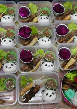 Bekal Anak Bento "Sate Ayam Otak2"ðŸ˜Š