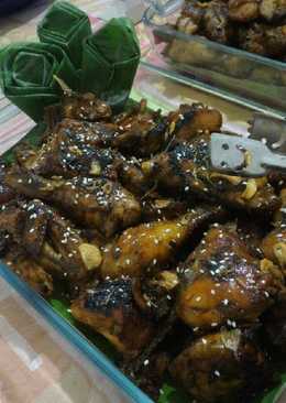 Ayam bakar kalasan instant "sajianku buat kumpul RT bulanan" :)