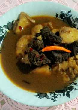 Daging dan tahu bumbu lapis surabaya