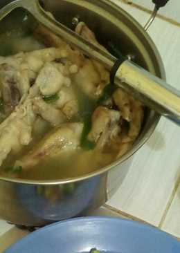 Sup Ceker Ayam simple