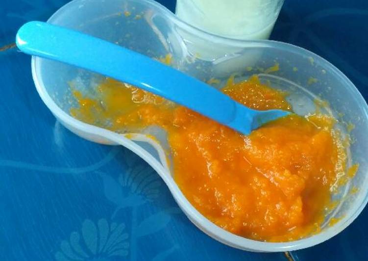 resep makanan MPAsi 6m+ : Pure Wortel