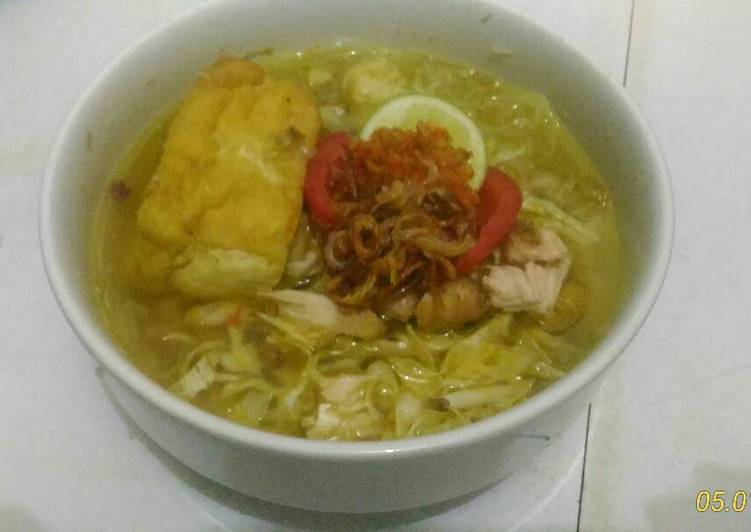 resep makanan Soto ayam bening seger