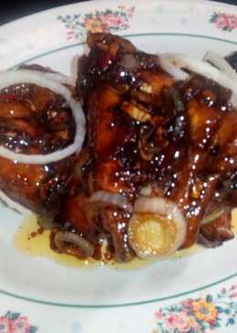 Sayap ayam kecap bumbu bakar