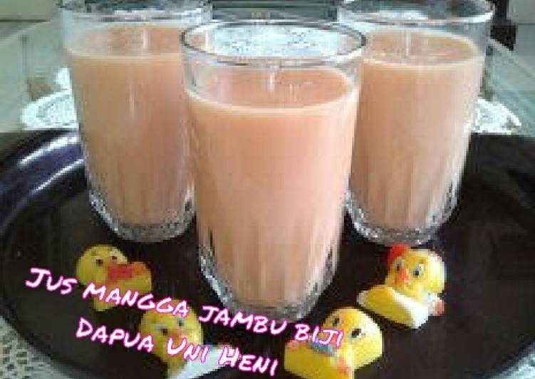 gambar untuk resep Jus mangga jambu biji ??