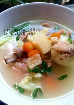 Sop ceker baso