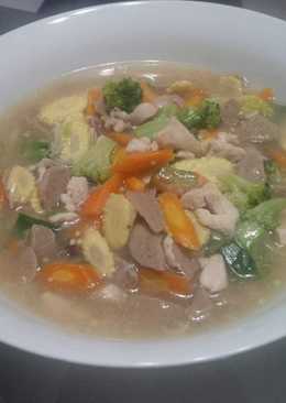 Capcay ayam sayuran segar ala vietta ranie