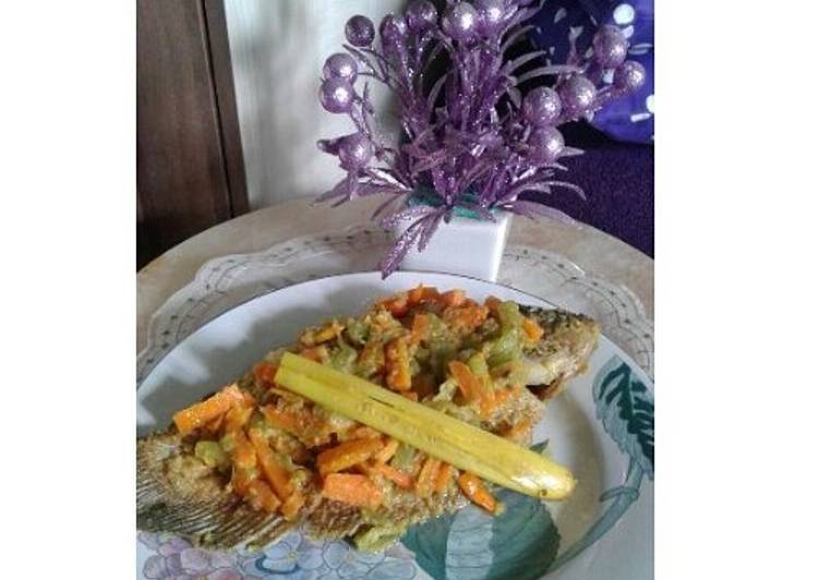 Resep Gurami Pesmol (Acar Kuning) Oleh Gadis Nila Ardelya