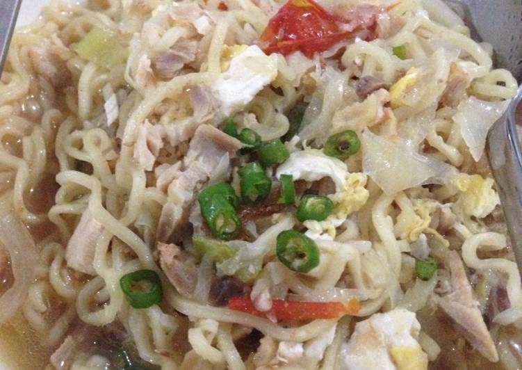 resep lengkap untuk Mie Rebus (Bakmi Godog Jawa)