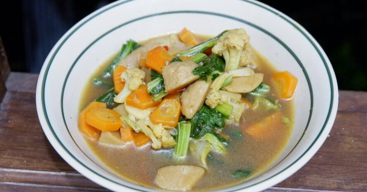 8 resep  capcay  bakso  kuah enak dan sederhana Cookpad