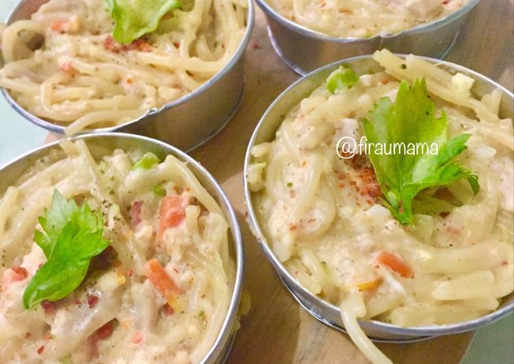 gambar untuk cara membuat Menu Diet : Spaghetti Oat Schotel