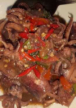 Cumi masak asam pedas