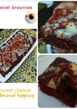 Red velvet brownie