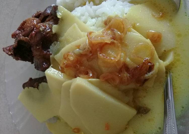 resep lengkap untuk Lodeh Rebung Ku