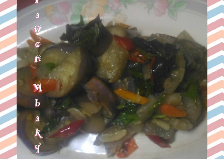 Oseng Terong Kemangi Kilat #BikinRamadanBerkesan