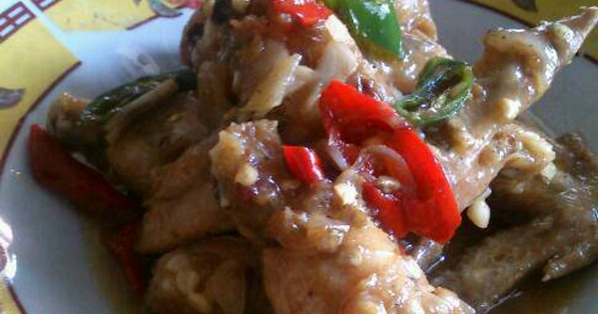 Resep Chicken Wing Saus Tiram ala Novie Dwi