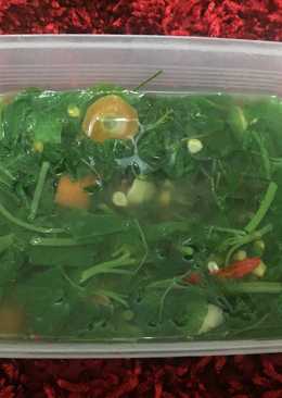 Sayur bayam wortel jagung