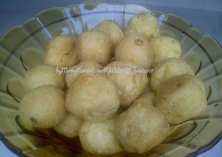 bahan dan cara membuat Bakso Tahu Ayam krispy