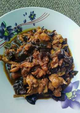 Ayam Jamur (topping mie ayam,bapao,nasi tim)