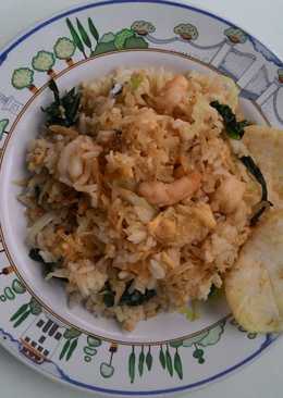 Nasi goreng teri medan