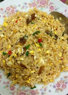 Nasi goreng ikan asin simpel ð'ð»