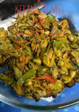 Tumis kerang hijau