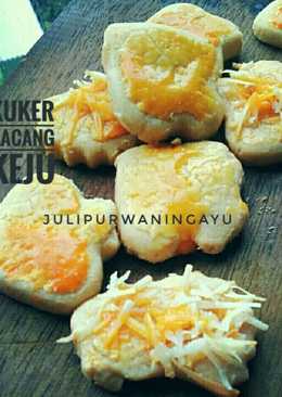 Kue Kering Kacang Keju Sederhana tanpa Oven