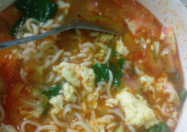 Mie Asam Pedasss (Bon Cabe level 15)